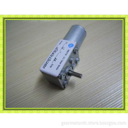 6v 12v 24v dc motor worm gearbox